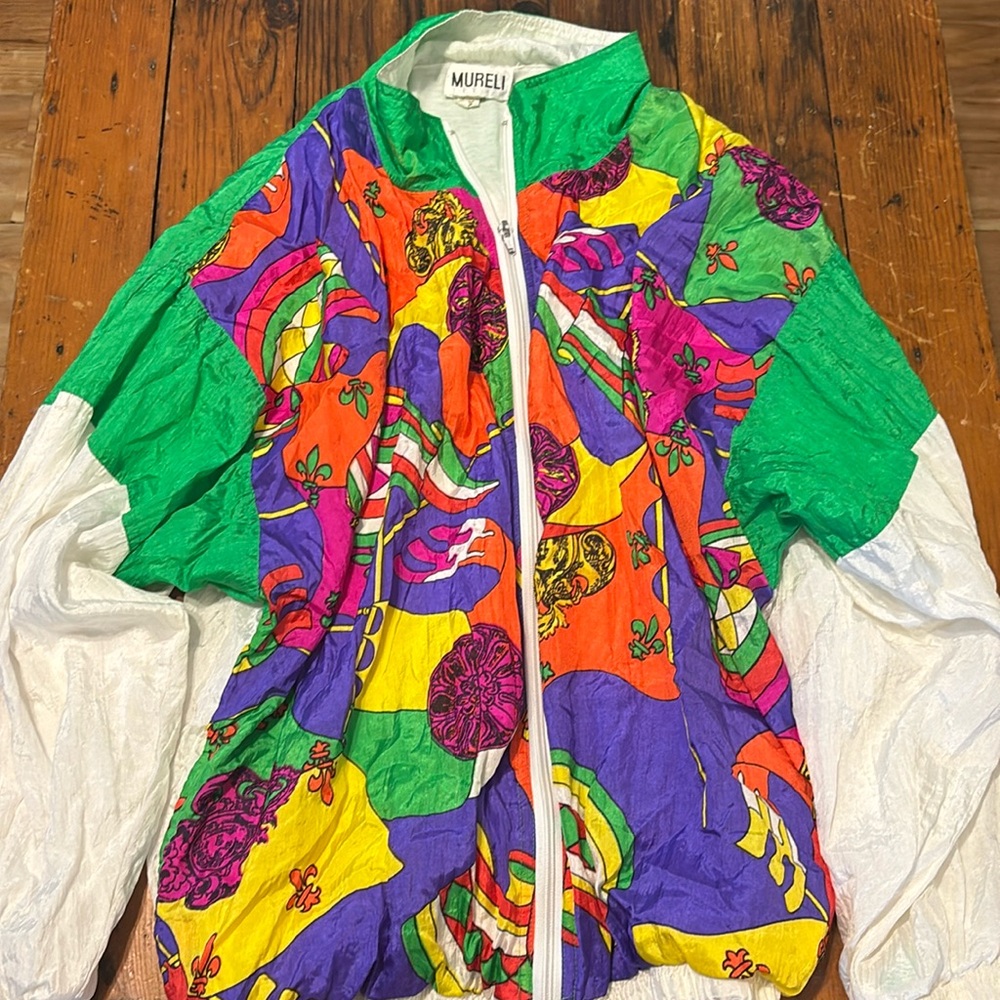 Vintage Mureli 80s Windbreaker Jacket